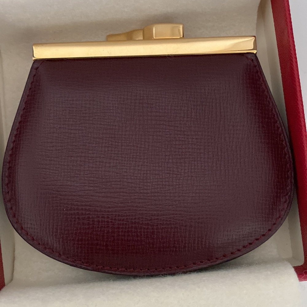 Vintage Cartier Kiss Lock Coin Case Wallet Purse 👛 - Picture 9 of 9